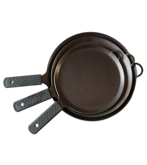 Sheet Iron Tawa with Bakelite handle